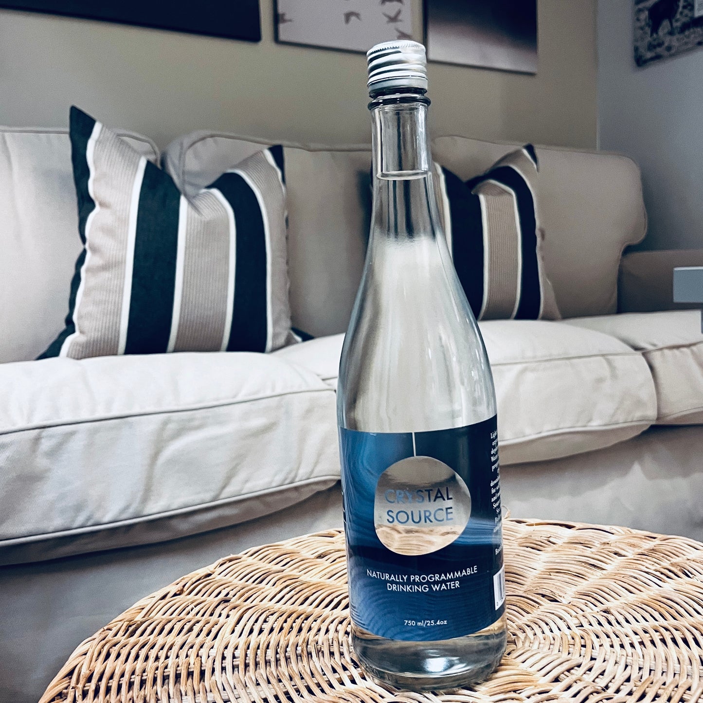 Aquene Springs Crystal Source Naturally Silica Rich Bottled Water Balanced Lifestyle