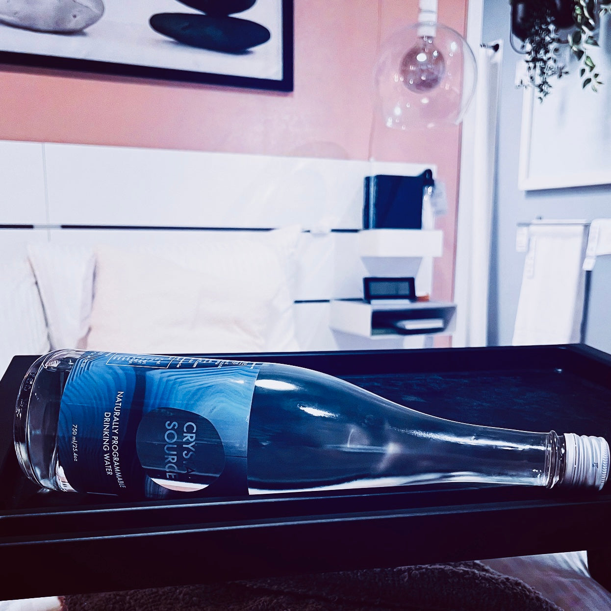 Aquene Springs Crystal Source Naturally Silica Rich Bottled Water Better Sleep