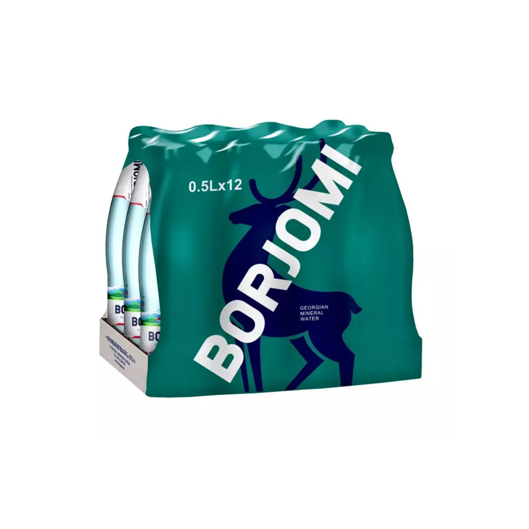 Borjomi Naturally Sparkling High Mineral Water 500ml Case