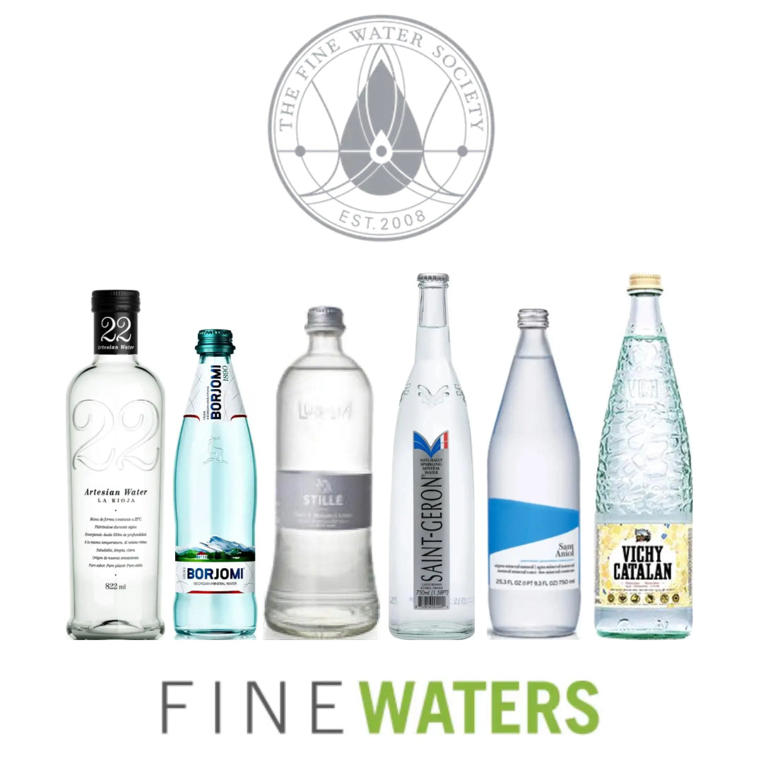 FINE WATERS World of Premium Waters Box