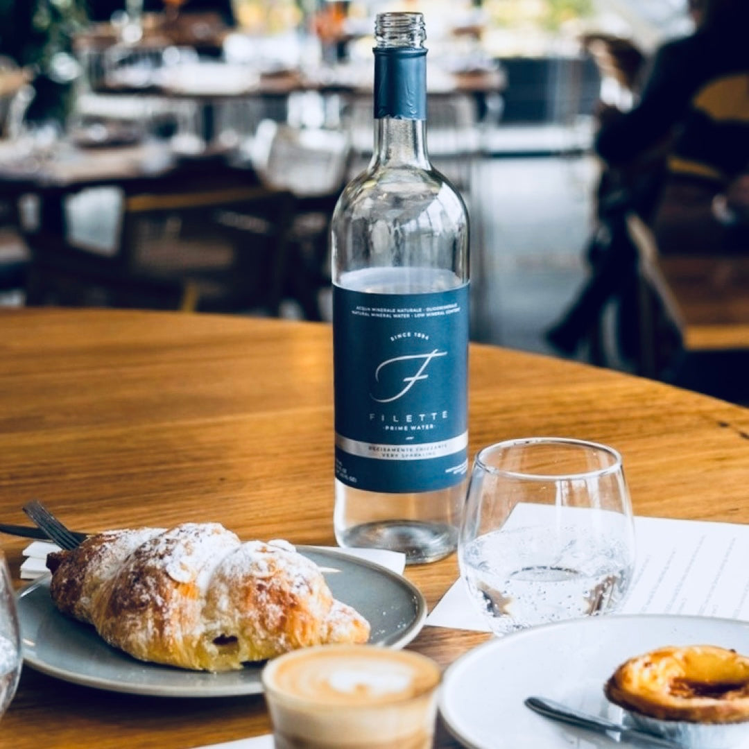 Filette Sparkling Mineral Bottled Water Fine Dining