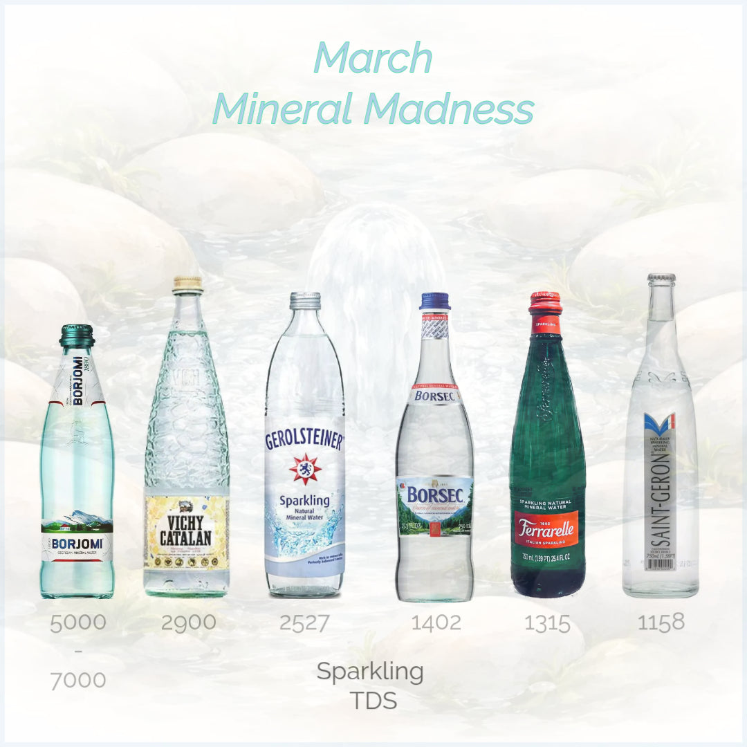 High Mineral Sparkling Drinking Waters
