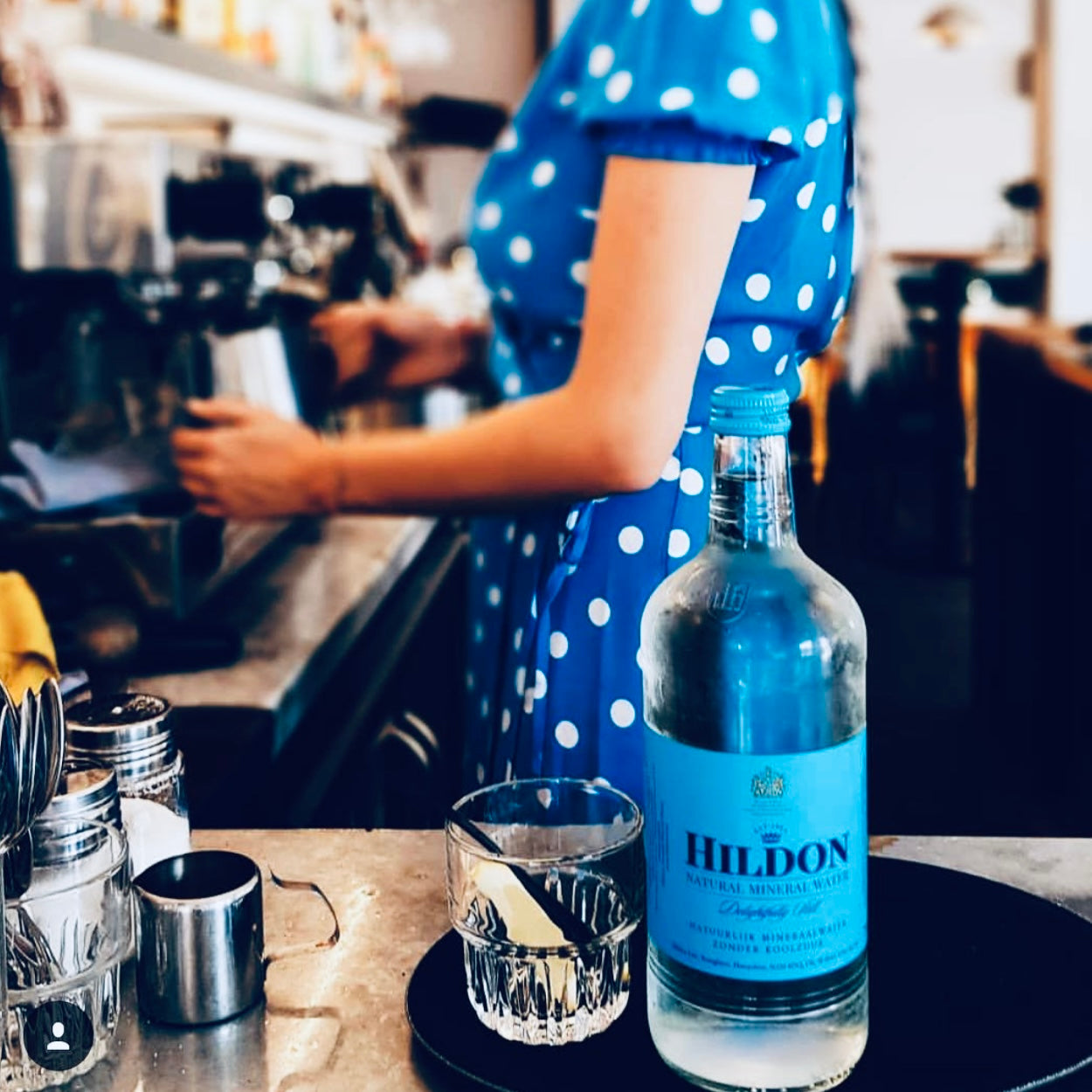 Hildon Natural Mineral Water Drinks Daily