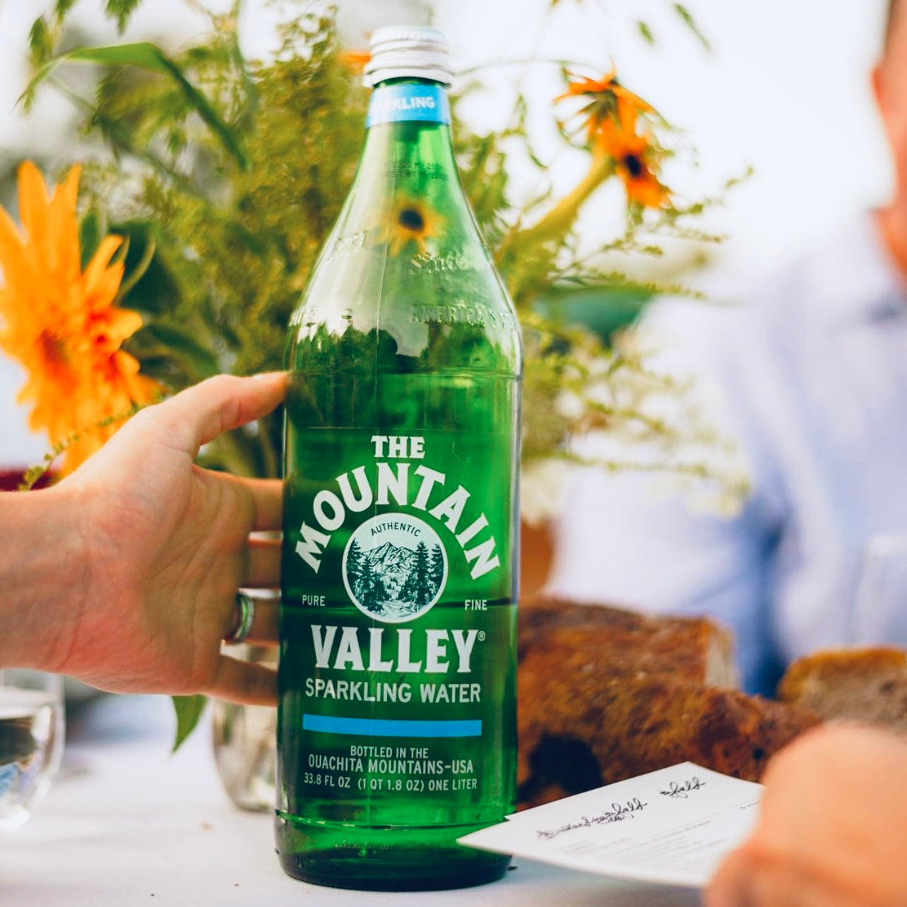 Mountain Valley Premium Sparkling Bottled Water 1 L Best Sparkling Water Brand