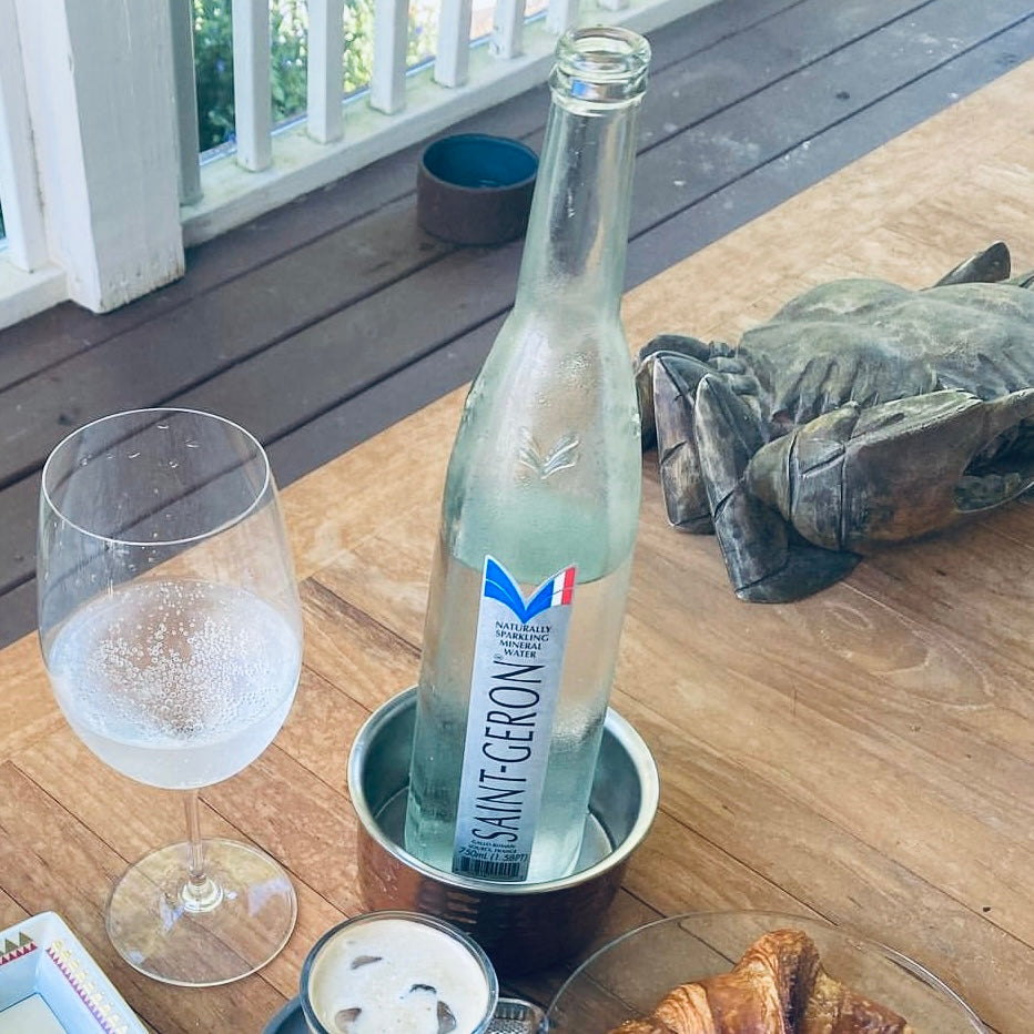 Saint Geron Naturally Sparkling Mineral Spring Water Sparkling Bottled Water