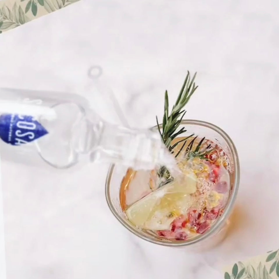 Socosani Sparkling Natural Mineral Water 750ml Healthy Hydration