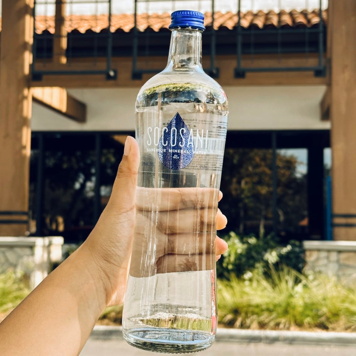 Socosani Sparkling Natural Mineral Water 750ml Premium Sparkling Water