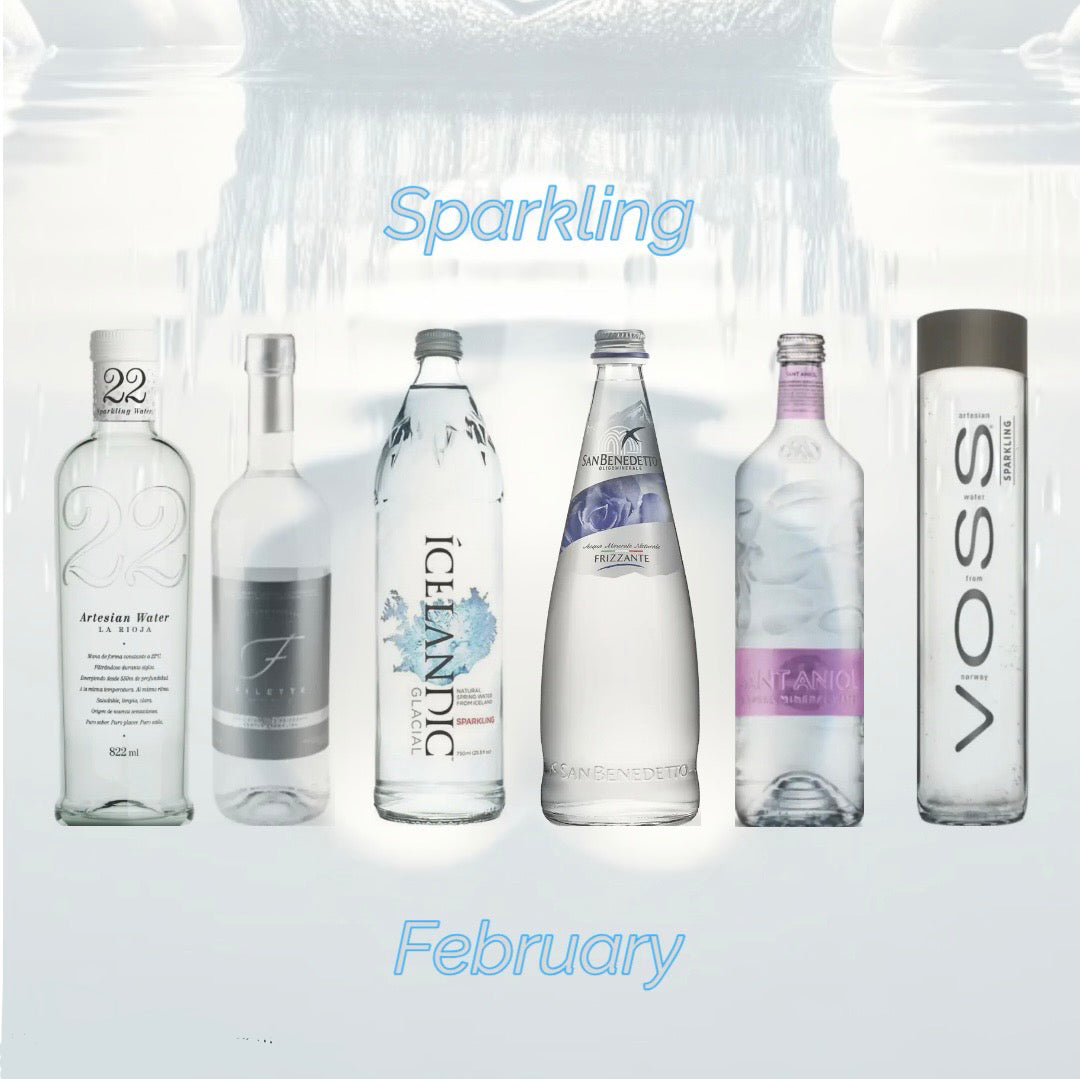 Valentine's Day Non - Alcoholic Drinks Sparkling Mineral Waters