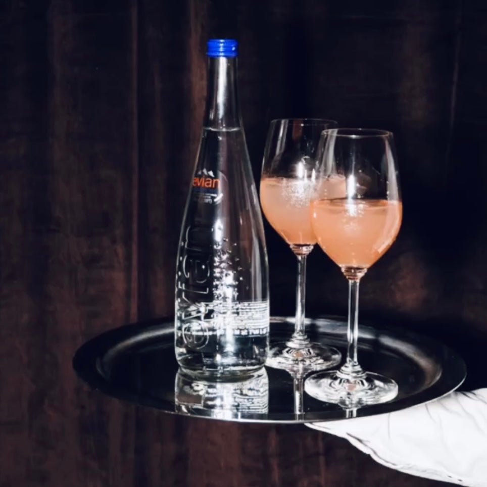 evian Natural Spring Best Sparkling Bottled Water