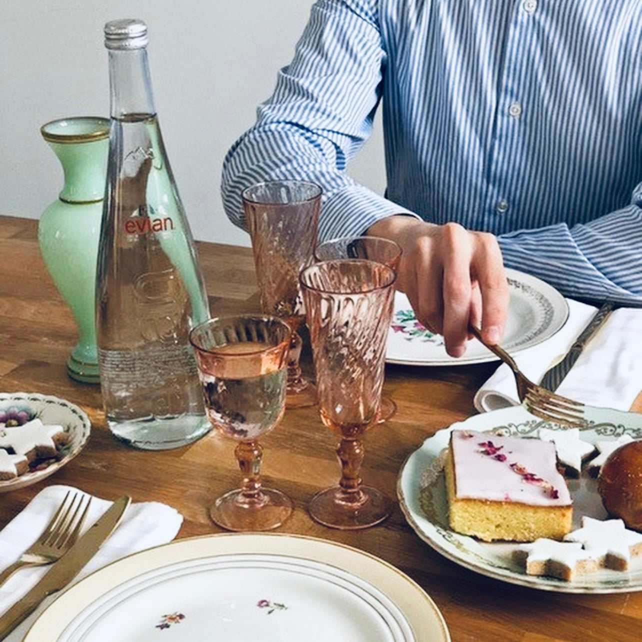 evian Natural Spring Bottled Water Digestive Health