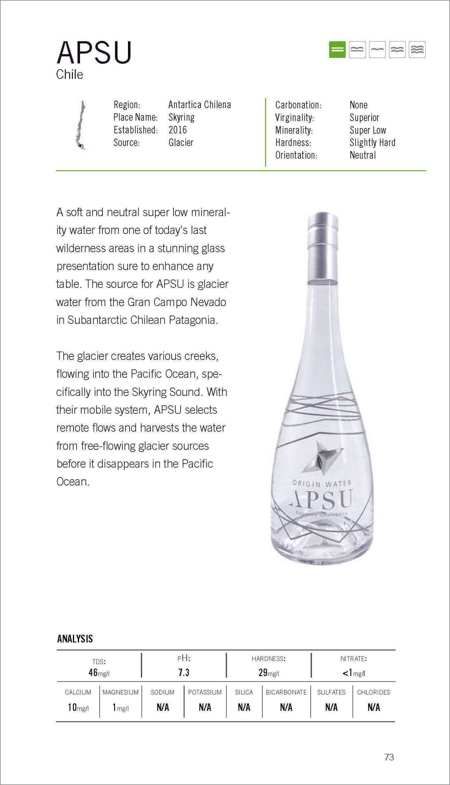 FINE WATERS : A Connoisseur's Guide to the World of Premium Waters - Hardcover (20 Copies)