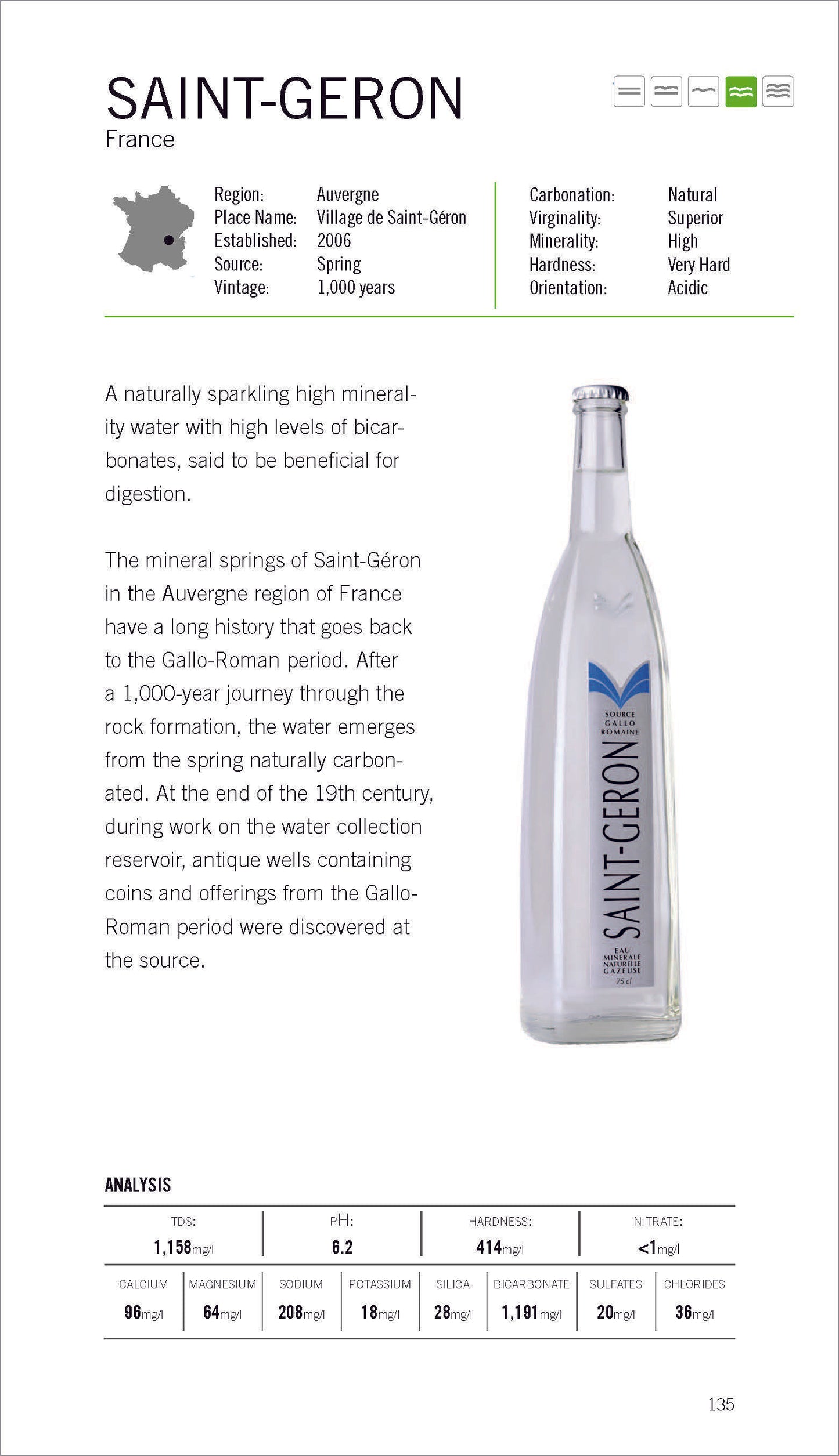 FINE WATERS : A Connoisseur's Guide to the World of Premium Waters - Hardcover (20 Copies)