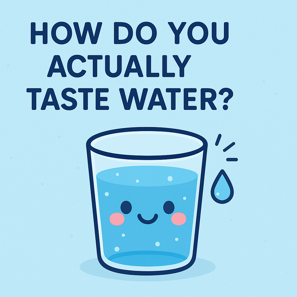Issue #248  How Do You Actually Taste Water?