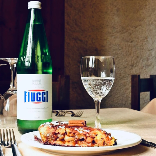  Fiuggi, the source of healing mineral bottled water.
