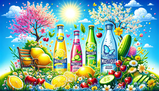 Essence of Spring: Mastiqua Sparkling Bottled Water