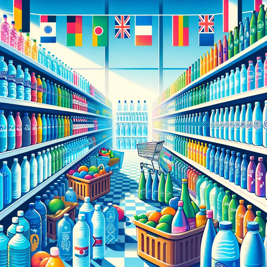 A Tour of Natural Sourced Bottled Waters.