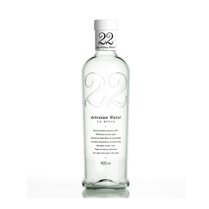 22 Artesian Sparkling natural mineral bottled water - 822ml