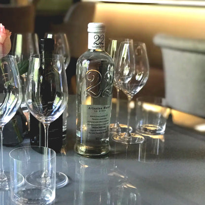 22 Artesian Sparkling water in glass bottles