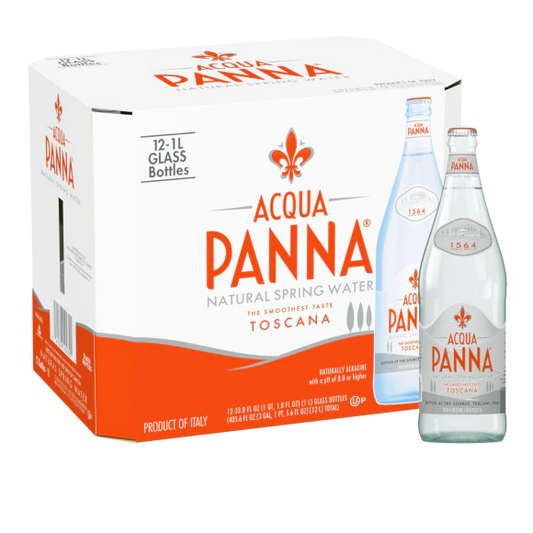 Acqua Panna Natural Mineral Water Case 1 Liter