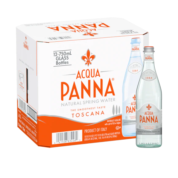 Acqua Panna Natural Mineral Water Case