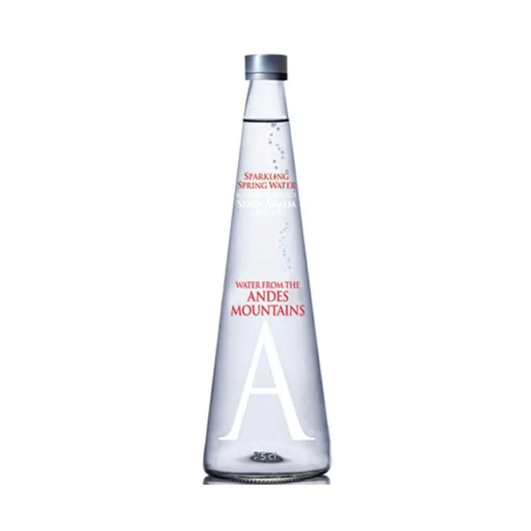 Andes Mountain Water Pure Natural Sparkling Bottled Water 750ml