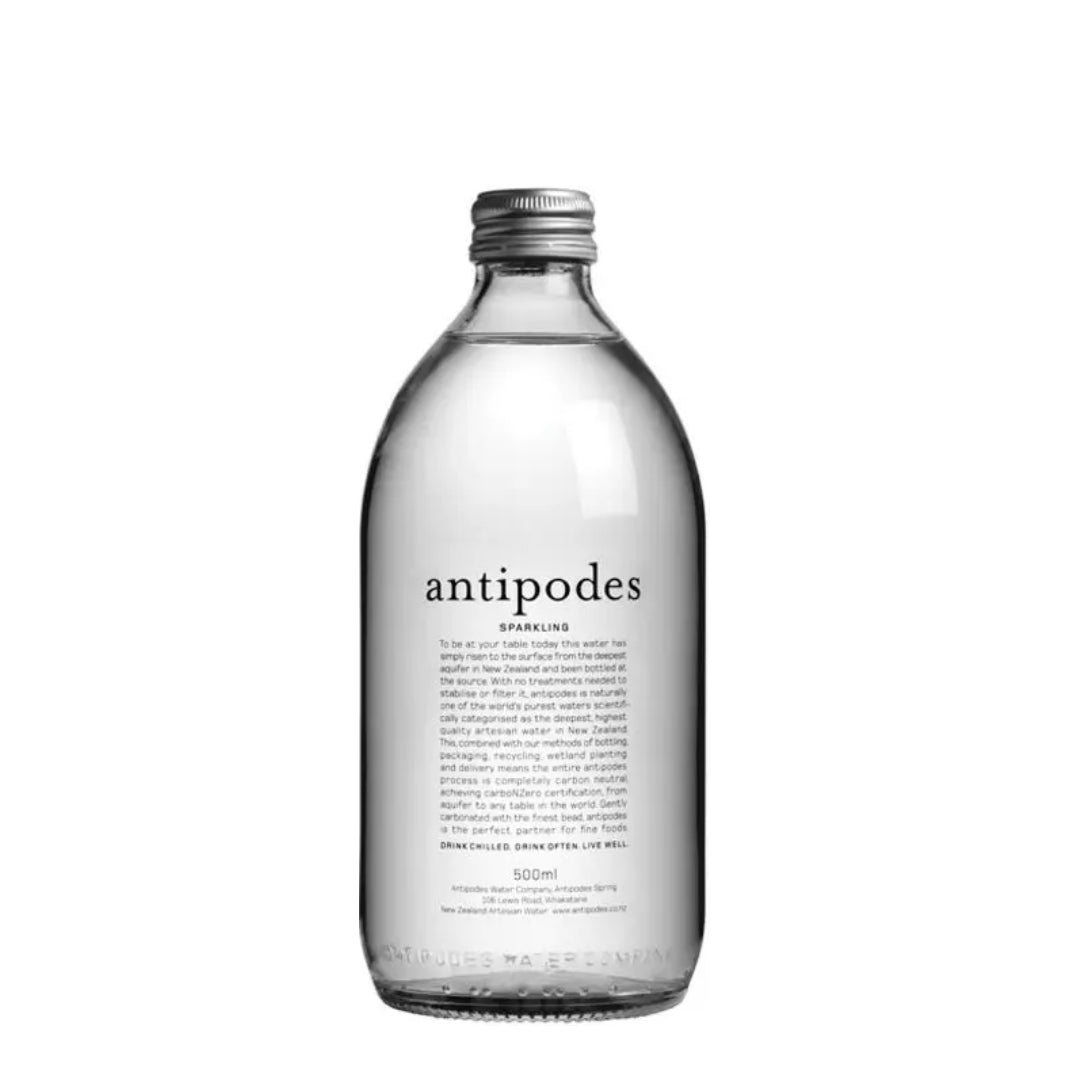 Antipodes Pure Artesian Sparkling Water 500ml
