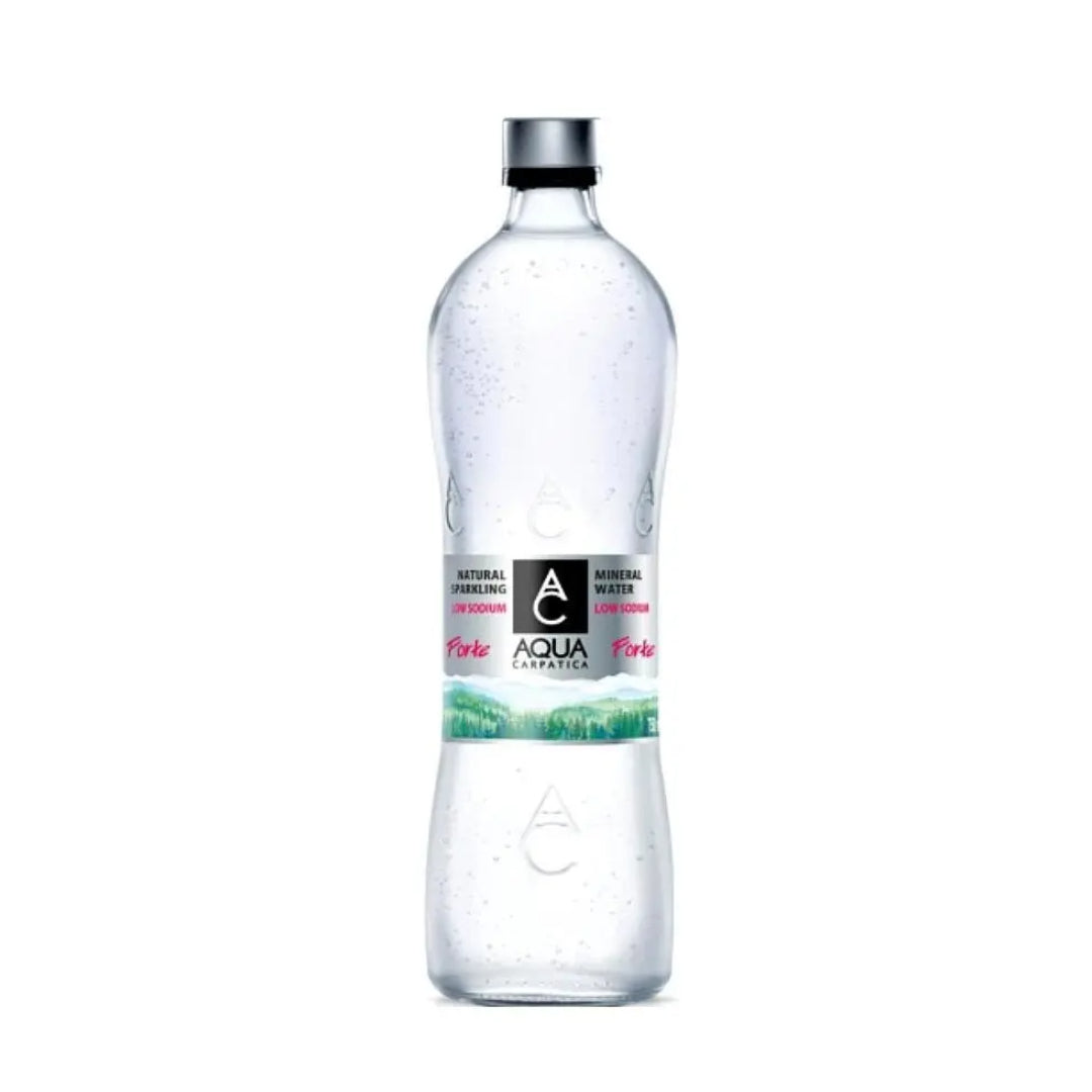 Aqua Carpatica Natural Sparkling Mineral Bottled Water 750ml