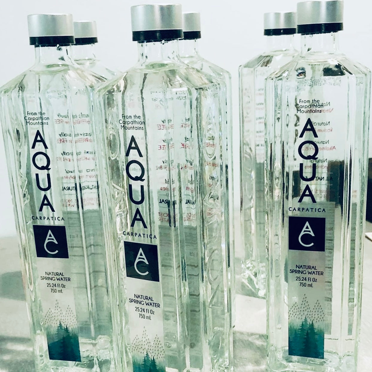 Aqua Carpatica Natural Spring Bottled Water Brands