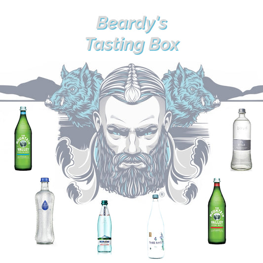 Beardy's Mineral Bottled Fine Water Tasting Box
