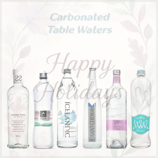 Best Mineral Sparkling Holiday Table Waters