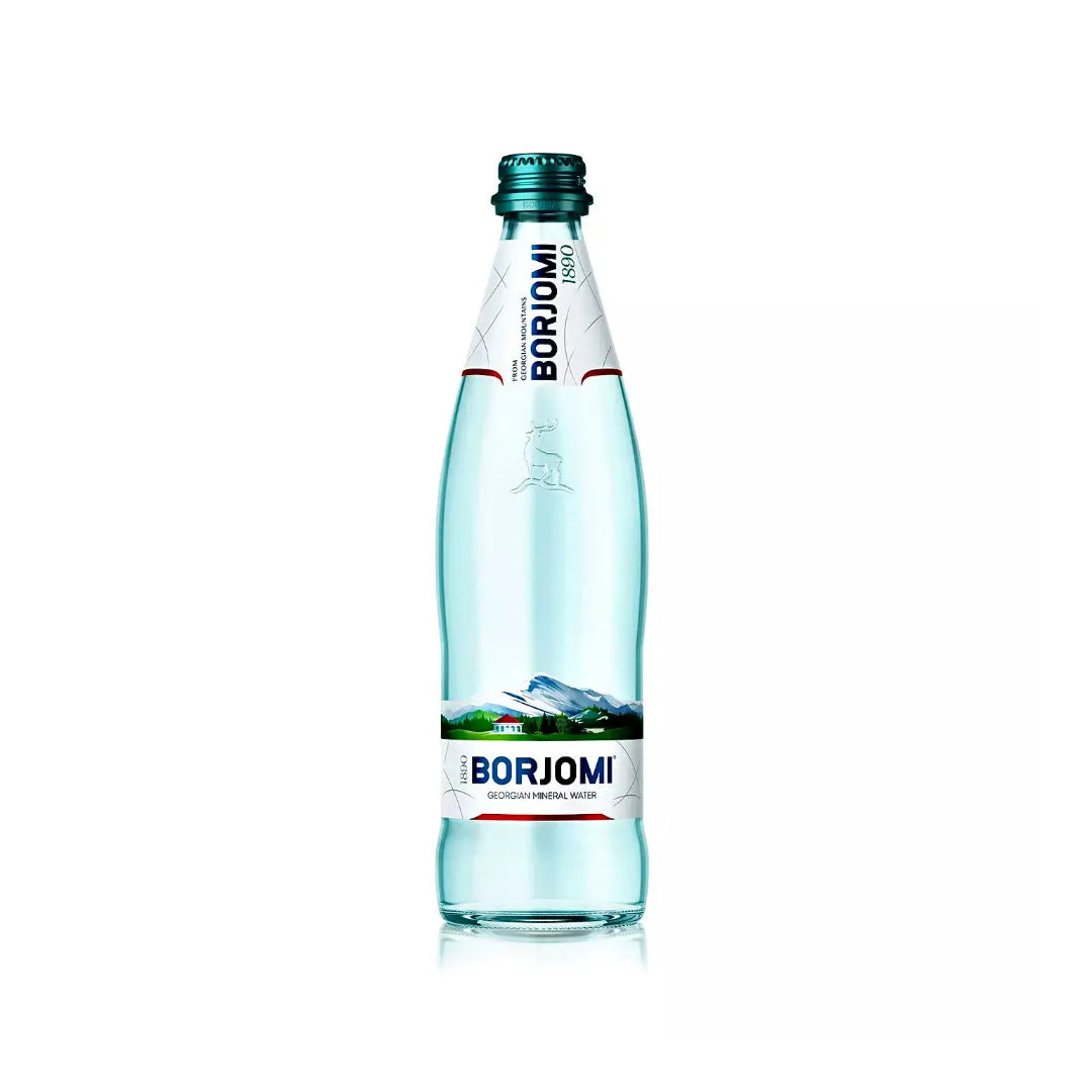 Borjomi Naturally Sparkling High Mineral Water 500 ml