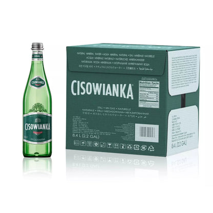 Cisowianka Poland Spring Natural Still Bottled Water Case