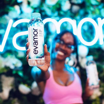 Evamor Natural Alkaline Artesian Bottled Water Wellness