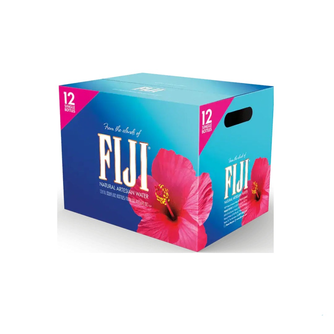 FIJI Water Earth's Finest Water 1 Liter 12 Pack