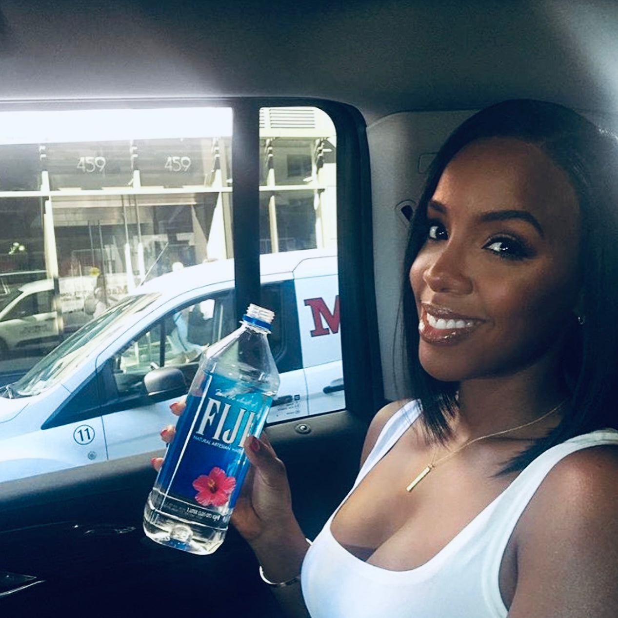 FIJI Water Earth's Finest Water Artesian Water Brand Kelly Rowland