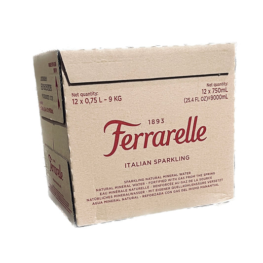 Ferrarelle Sparkling Water 750ml Case of 12