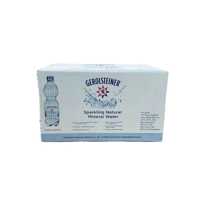 Gerolsteiner Sparkling Mineral Water 24 Bottles 500ml