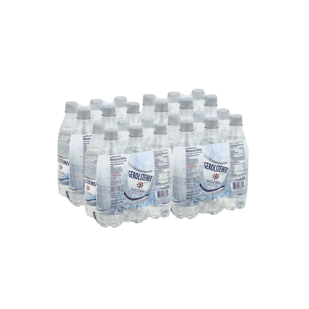 Gerolsteiner Sparkling Mineral Water 4 - 6 Packs 500ml