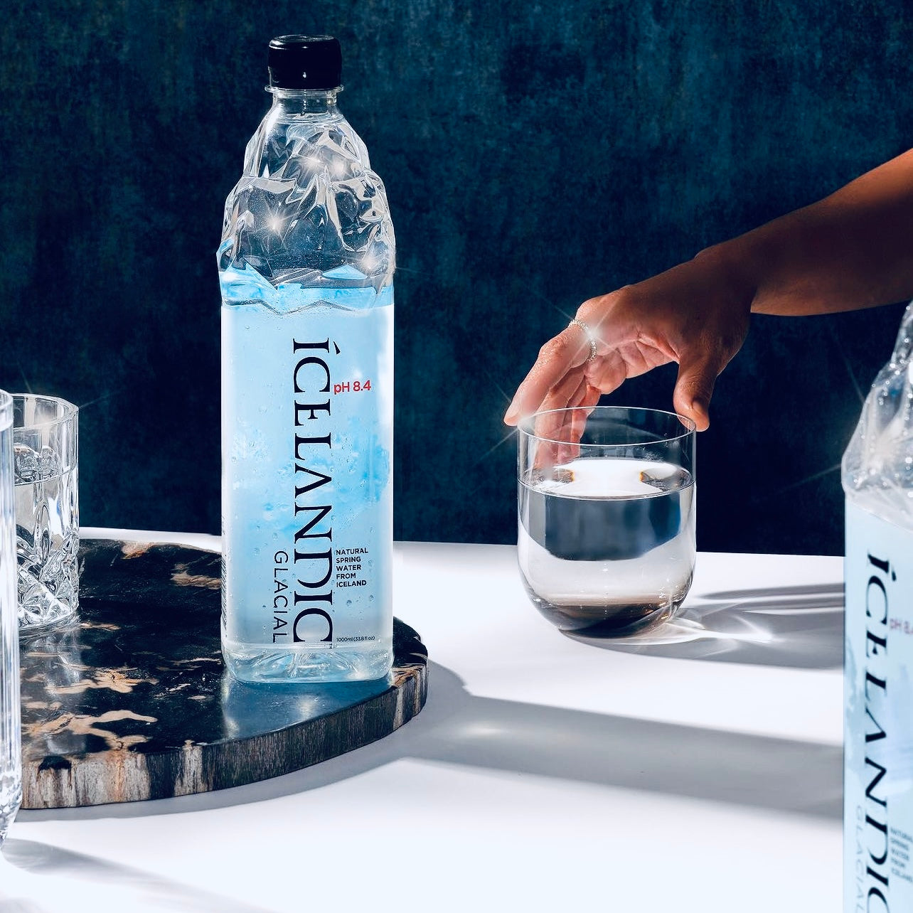 Icelandic Glacial Bottled Water High pH Water
