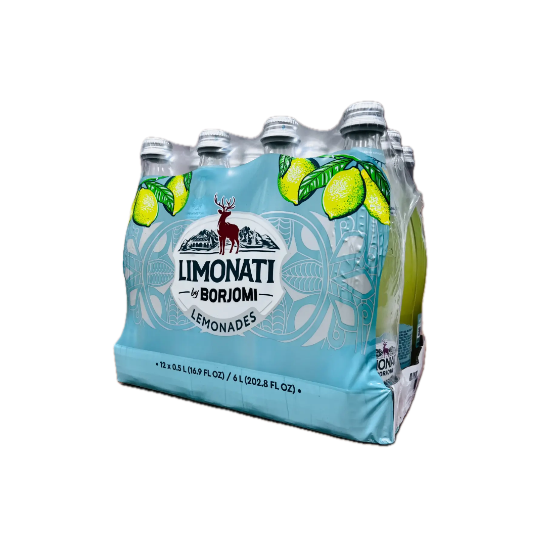 Limonati Borjomi Citrus Sparkling Lemonade 500ml - 12