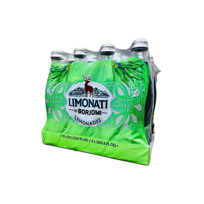 Limonati Borjomi Tarkhun Sparkling Lemonade 500ml - 12