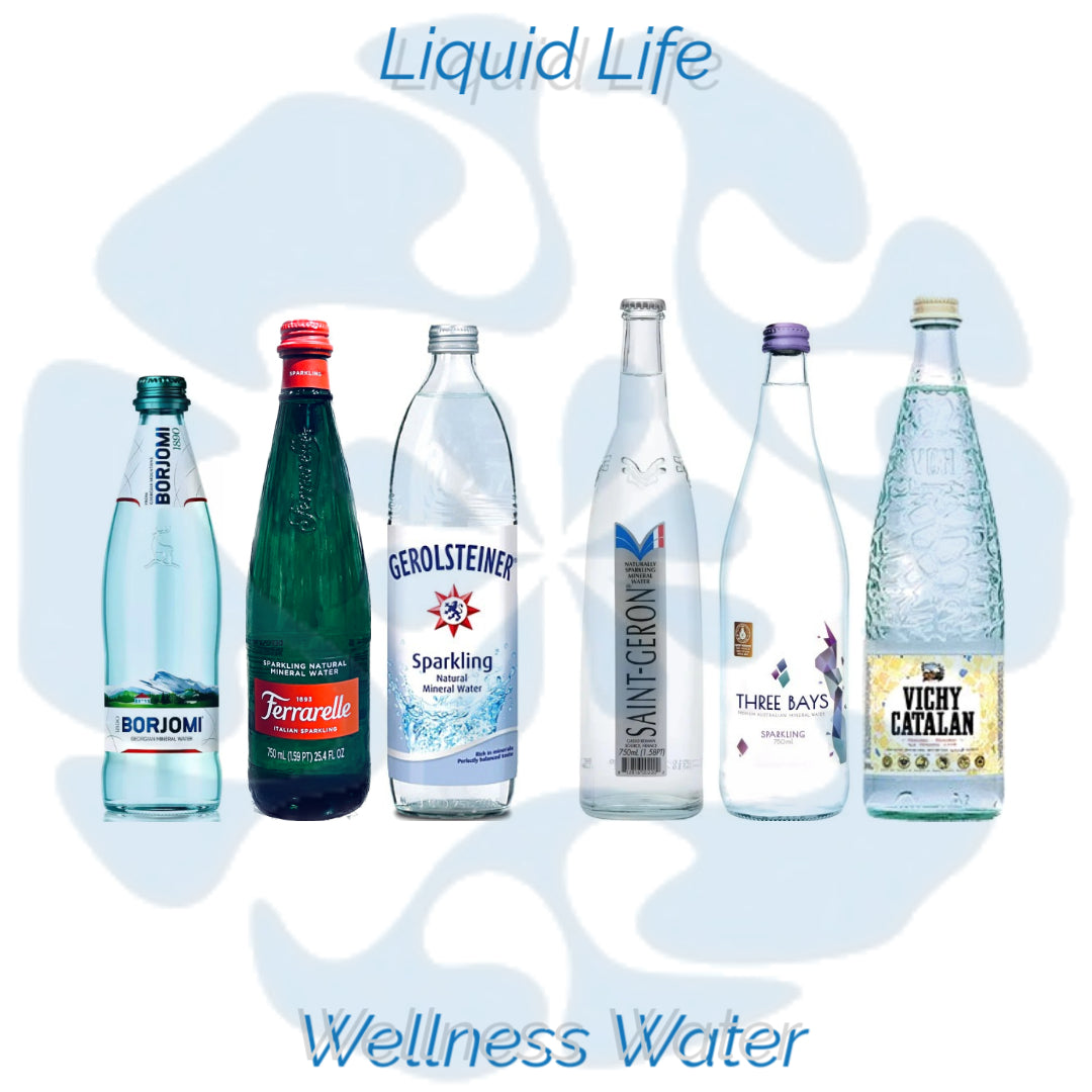 Liquid Life Wellness Water - Sparkling Mineral Waters