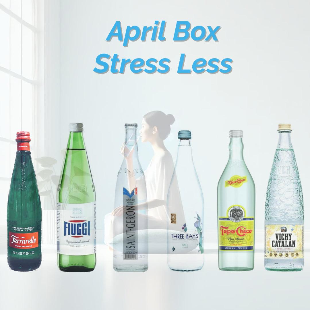 Mineral Bottled Waters - Hydrate to Reduce Stress