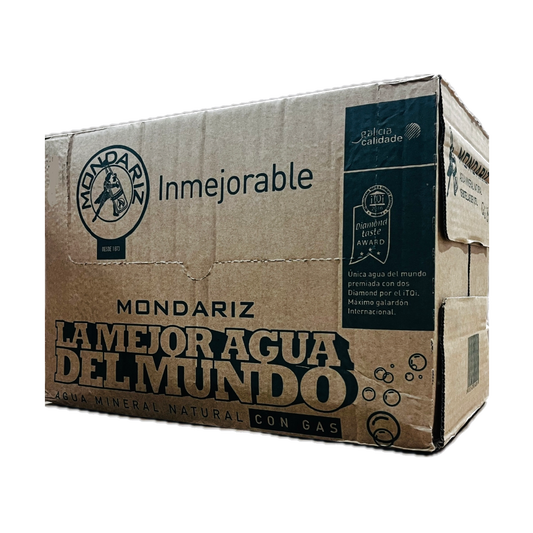 Mondariz Water Mineral Natural Sparkling Case 750ml