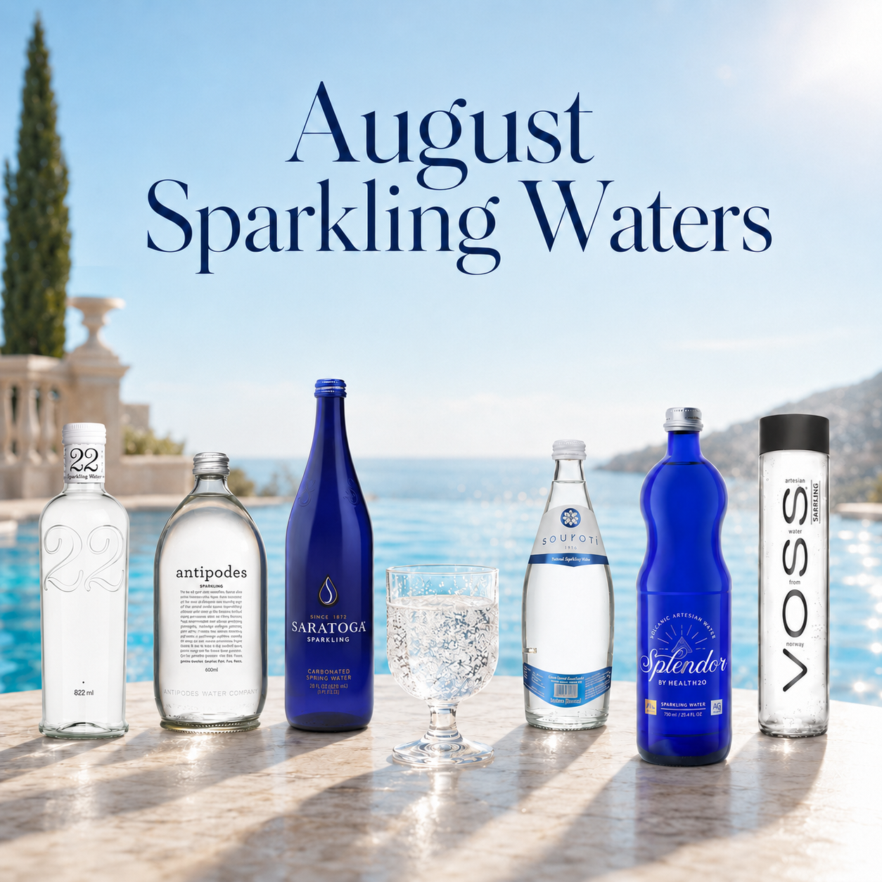 Premium Sparkling Bottled Waters