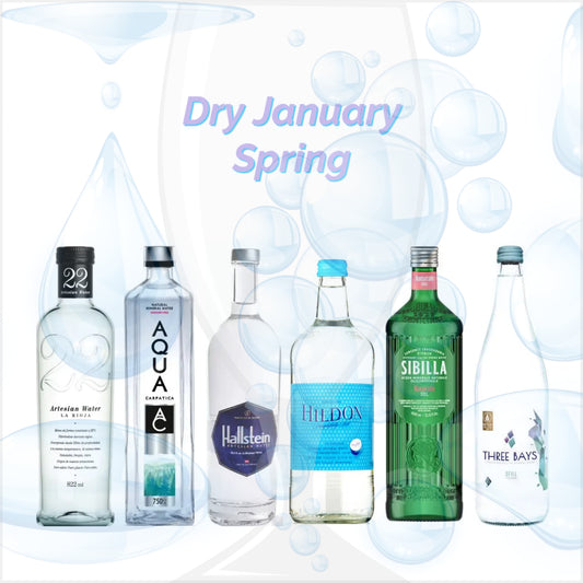 Premium Mineral Bottled Waters - Dry January