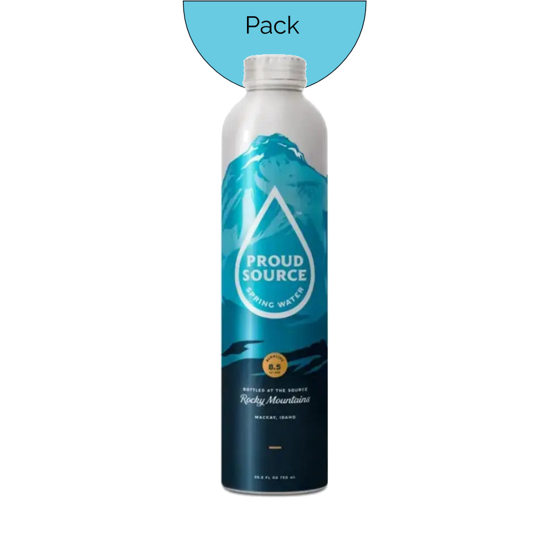 Proud Source Alkaline Spring Water 25oz 12 Pack