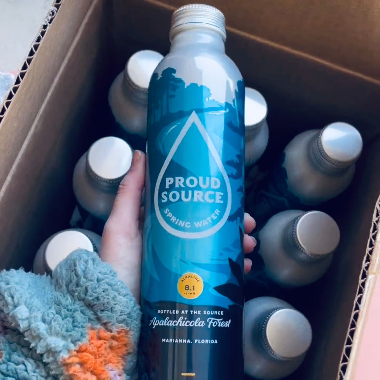 Proud Source Alkaline Spring Water Delivery
