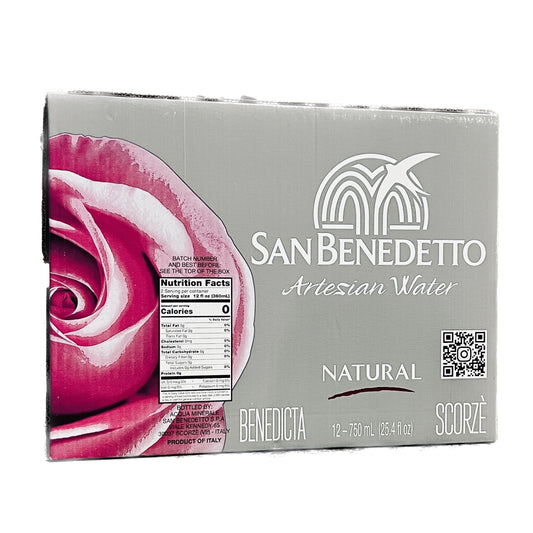 San Benedetto Mineral Water Prestige Rose Artesian 750ml Case
