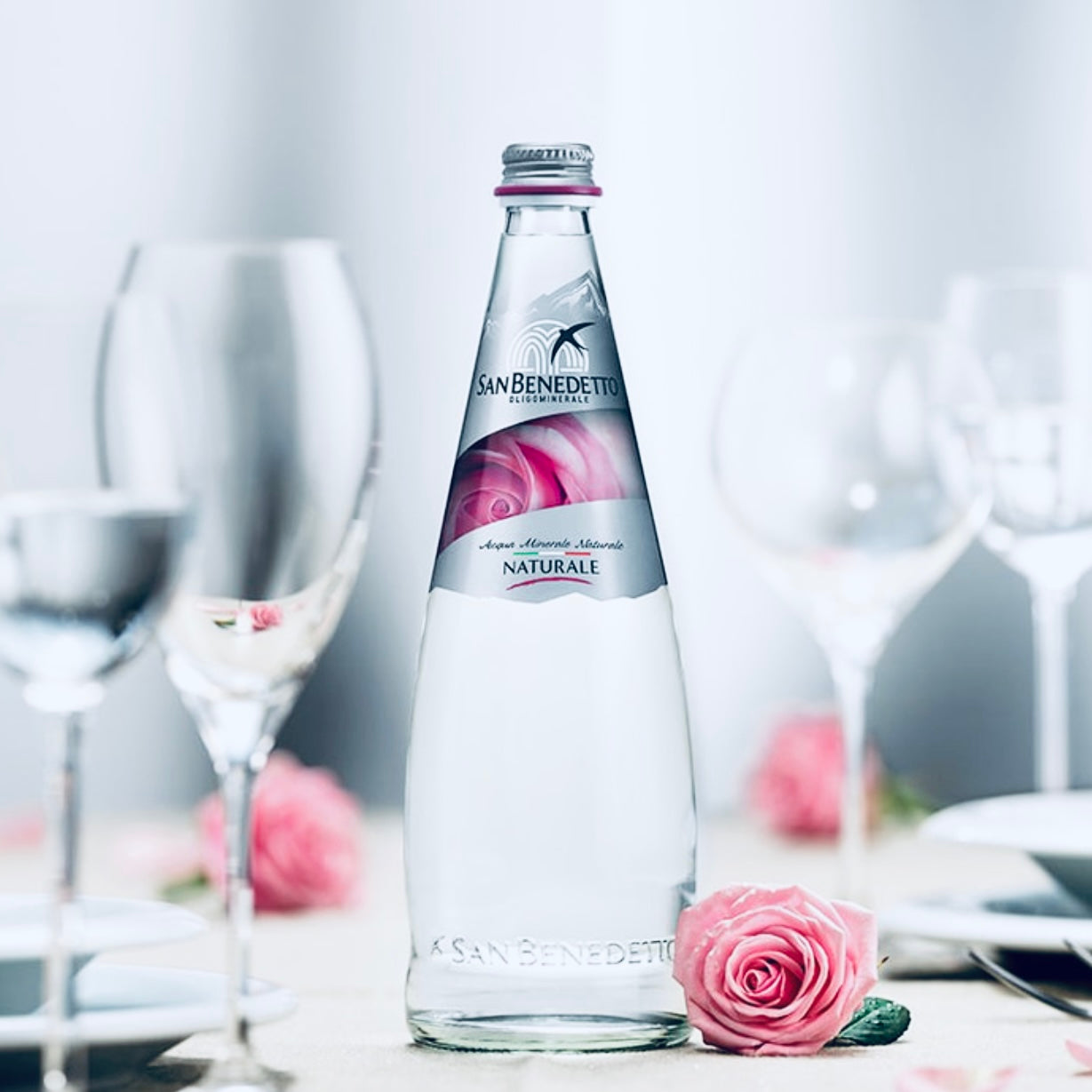 San Benedetto Mineral Water Prestige Rose Artesian Premium Mineral Water
